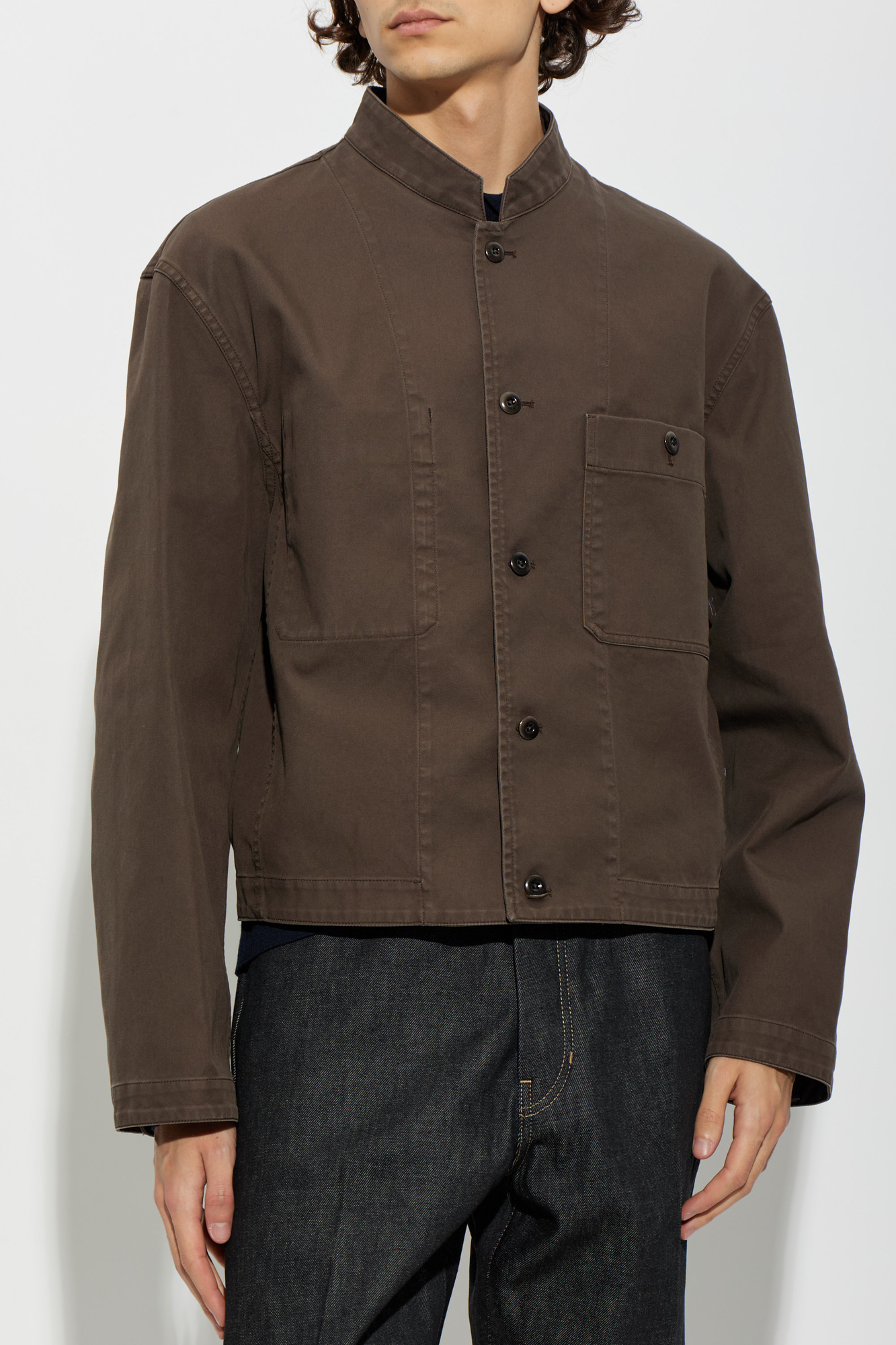 Lemaire Cotton jacket with stand collar | Men's | Vitkac